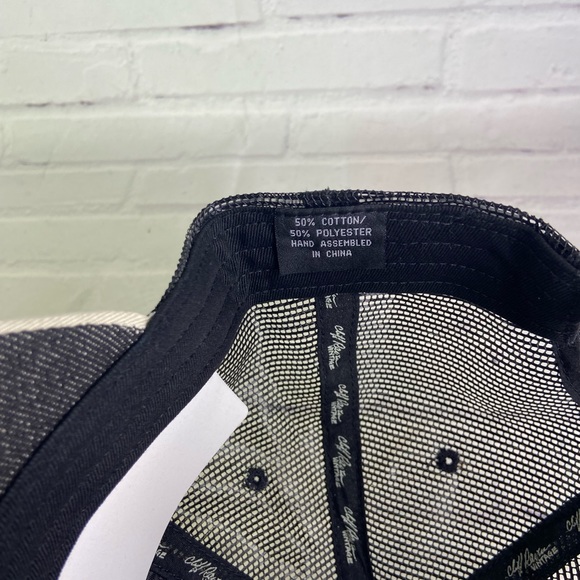 Cliff Raven Chief Skull Hardy Tattoo Embroidered Mesh Back Trucker Snapback Hat - Picture 8 of 8